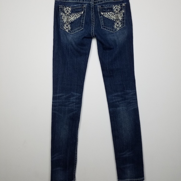 Missme skinny Jean's chrust wings pocket size  26 - Picture 5 of 8